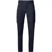 Bergans Women's Convertible Zip-Off Softshell Pants Navy Blue
