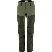 Fjällräven Women's Keb Trousers Curved Deep Forest-Laurel Green