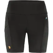 Fjällräven Women's Abisko 6 inch Shorts Tights Black