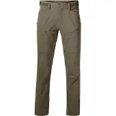 Bergans Men's Convertible Zip-Off Softshell Pants Green Mud