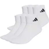 Adidas Cushioned Essentials Ankelstrumpor 6-pack, storlek 40-42