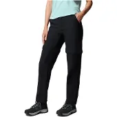 Columbia - Vandringskläder dam - Leslie Falls Convertible Pant Black för UnisexNylon - Storlek 12 US - Svart