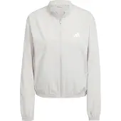 Adidas Train Essentials 3 Stripes Woven Warm Up Sweatshirt Med Dragkedja