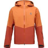 Black Diamond - Skidjackor - M Recon Stretch Shell Saffron Burnt Sienna för UnisexNylon - Storlek M - Orange