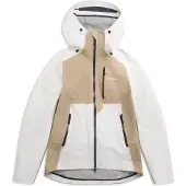 Bergans Women's Oppdal 3L Shell Jacket Arctic White/sandstone