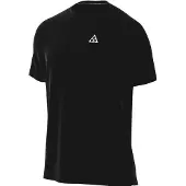 Nike - Trail running kläder - M Dri-Fit ADV Solar Chase SS Tee Black Black Summit White för UnisexUll - Storlek S - Svart