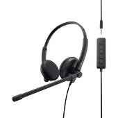 Dell Stereo Headset WH1022 - Headset - kabelansluten - USB
