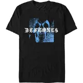 Ginza.se Deftones: Unisex T-Shirt/Static Skull (Black) (Back Print) (Medium)