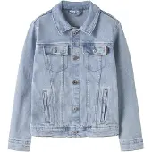 Name It Kids Jeansjacka - NkmJagger - Light Blue Denim - - 8 år (128) - Jeansjackor