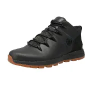 Timberland för män. TB0A2PB40151 Läderstövlar Sprint Trekker Mid svart (41), Hud, Karta, Nyckelband, Casual, Deportivo, Utomhus
