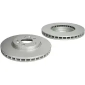 Delphi Bromsskivor BG5013C fram, ventilerad, höggradigt förkolnad, 2 Stycke