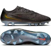 Nike Phantom 6 Elite Low Cut FG Heat Up - Grå/Gold Amber/Svart - Gräs (FG), storlek 39