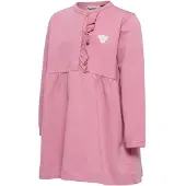 Hummel Mini Reg Placket Klänning Med Långa ärmar