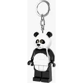 LEGO Nyckelring m. Ficklampa - Pandatall - - One Size - Ficklampor