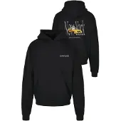 MT Sweatshirt 'NY Taxi' gul / grå / svart / vit