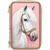 Miss Melody - Triple Pencil Case CLASSIC - Rosé