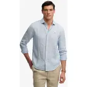 Superdry Riviera Linen Skjorta Med Långa ärmar