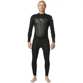 Rip Curl Omega 3/2 Mm Gb Steamer Långärmad Våtdräkt I Neopren Med Dragkedja På Ryggen