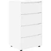 vidaXL Förvaringsskåp Vit 60 x 48 x 105 cm Konstruerat trä