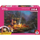 Schmidt Pussel Disney Mickey & Minnie Sweetheart Campfire 200 bitar, Schmidt