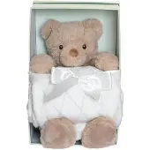Teddykompaniet Sven med filt i Giftbox