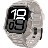 Spigen Rugged Armor Pro-armband till Apple Watch 42 mm – beige