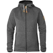Fjällräven Women's Övik Reinforced Hoodie Dark Grey