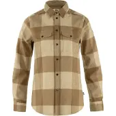 Fjällräven Women's Canada Shirt Buckwheat Brown-Light Beige