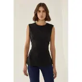 Hiccups for Kids Svart Peplum Topp