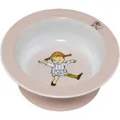Rätt Start Pippi Cirkus Sugkoppstallrik rosa Rätt Start