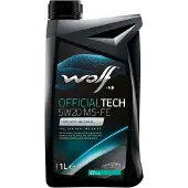 WOLF Officialtech Ms-fe Sae 5w-20 Motorolja 1l