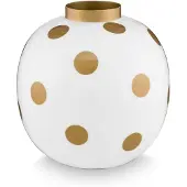 Pip studio Vase Dots WhiteGold 23cm