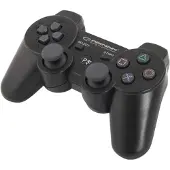 Esperanza MARINE - Spelkontroll - 12 knappar - trådlös - Bluetooth - svart - för Sony PlayStation 3