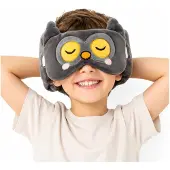 Puckator Relaxeazzz Owl Plush Rinkinys: Kudde + Ögonband