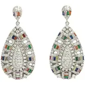 Avant Garde Örhängen 'Zlataette' silver