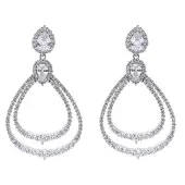 Avant Garde Örhängen 'Simonaette' silver