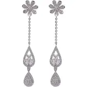 Avant Garde Örhängen 'Yulia' silver