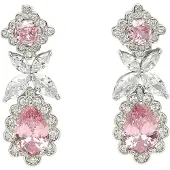 Avant Garde Örhängen 'Klarasa' rosa