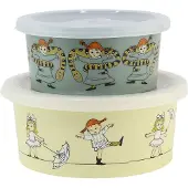 Pippi Cirkus Snackbox 2-pack Rätt Start