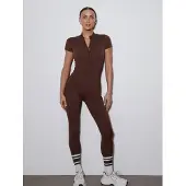 Estro Jumpsuit '6650' mörkbrun
