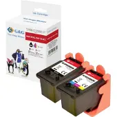 G&G Bläck Kompatibel Svart, Färg GP-C560XXLBK/561XXLCMY-2P