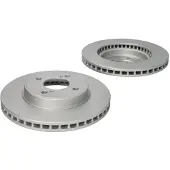 Delphi Bromsskivor BG4971C fram, ventilerad, 2 Stycke