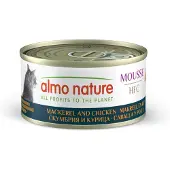 Almo Nature HFC Mousse makrill med kyckling våtfoder katt (70 g)