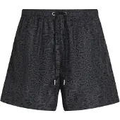 Karl Lagerfeld Badshorts 'Ikon' mörkgrå / svart