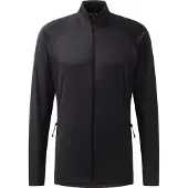 Haglöfs - Vandringskläder - Korp Mid Jacket M True Black för Unisex - Storlek L - Svart