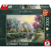 Schmidt Lamplight Manor Thomas Kinkade Pussel 3000 bitar Schmidt