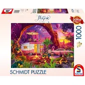 Schmidt Pussel A desert camping paradise 1000 bitar Schmidt