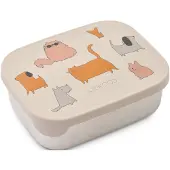Liewood Matlåda - Arthur - 900 ml - Katter Anka Hundar/Sandy - - One Size - Matlåda