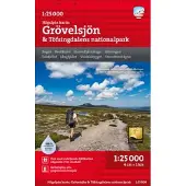 Grövelsjön & Töfsingdalens nationalpark 1:25 000 NoColour
