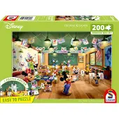 Schmidt Mickey And Minnie School Barnpussel 200 Bitar Schmidt